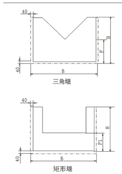 超声波明渠流量计三角堰矩形堰